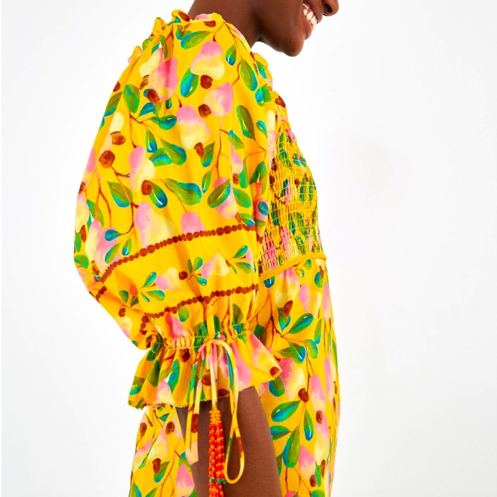 FARM Rio Mini Cashew Maxi Dress Size Small